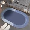 Kitchen Floor Mat Waterproof No-Slip Bathroom Absorbent Bath Mat Quick Dry Floor Mat Floor Mat Toilet Door Mat