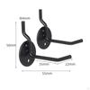 2Pcs Hole Board Hooks Organizer Hanger Organizing Organize Tools Shelf Peg for Tool Shed