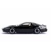 Knight Rider Jada Toys Metals Hollywood Rides 1/24 Scale Diecast Car K.I.T.T. with Scanner Light Light Up