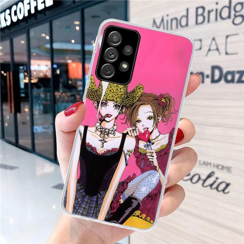 NaNa Osaki Anime For Samsung Galaxy A15 A14 A13 A12 A55 A54 A53 A52 Phone Case A32 A35 A34 A33 A25 A24 A23 A22 A04S A03S A02S Ga
