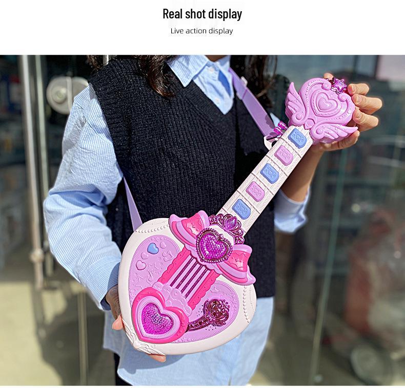 Children's Multifunctional Electronic Music Guitar & Keyboard Toy for Early Education