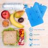 5pcs Ice Pack Bag Portable Water Injection Box Reusable Ice Pack for Lunch Boxes Slim & Long-Lasting for Fishing Camping Picnics