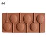 Lollipop Silicone Mold Chocolate Cake Fondant Cookie Mould DIY Baking Tools