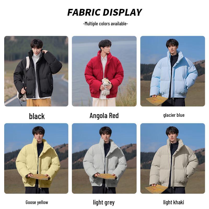 VUUG Men's Winter Fashion Hooded Padded Jacket