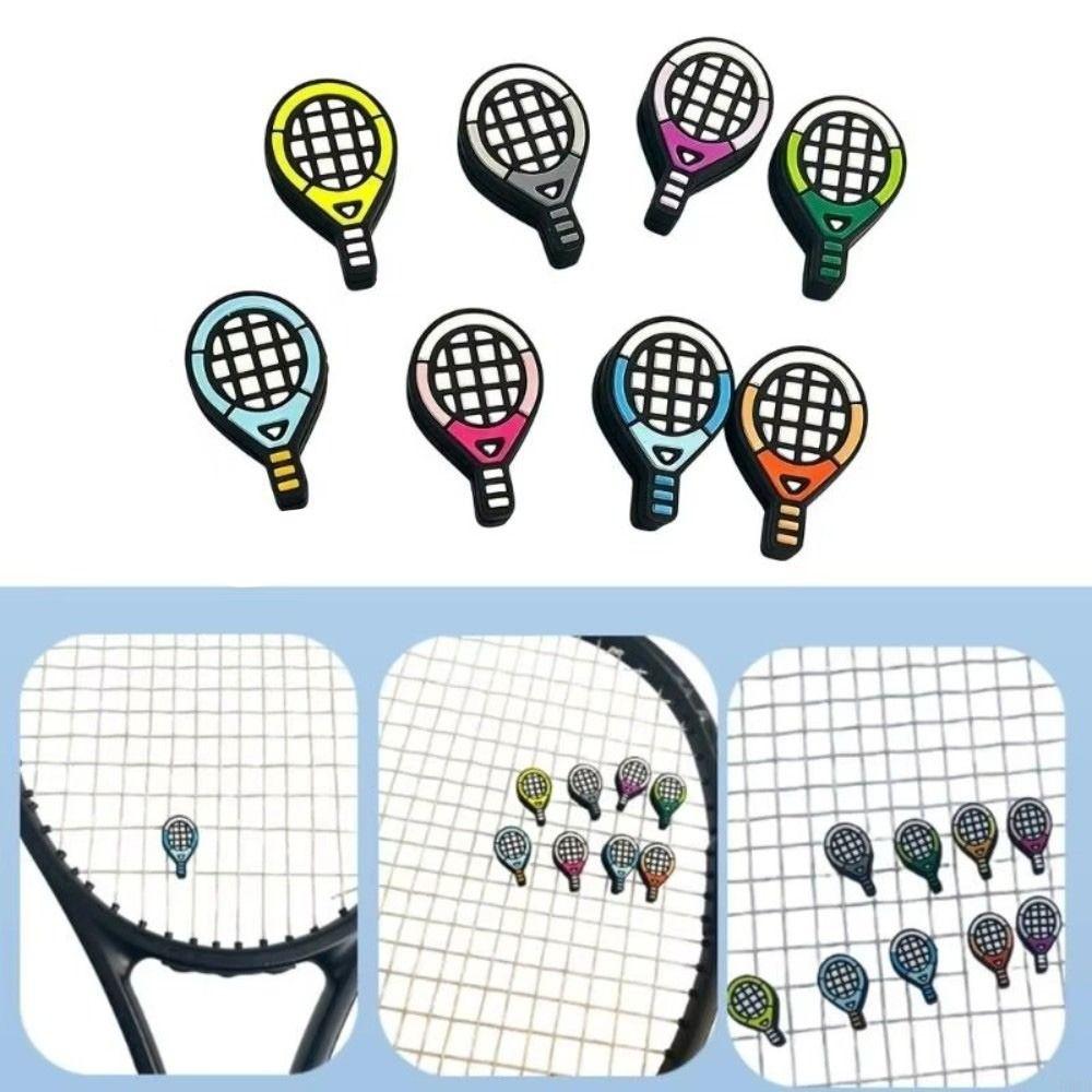 Tennis Racket Shape Tennis Racket Dampener Tennis Shock Absorber Tennis Accessories