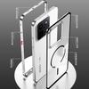 Alloy Metal Lens Protection Case For IQOO 15T For MagSafe Wireless Charging Acrylic Hard Shockproof Back Cover For VIVO IQOO 15T