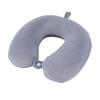 Summer U-Shaped Ice Silk Cool Travel Neck Pillow: Breathable, Portable Nap Support Souvenir