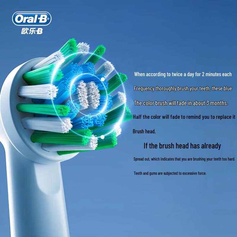 Oral-B D12 Electric Toothbrush (Two-Pack) CN plug (adapter included)
