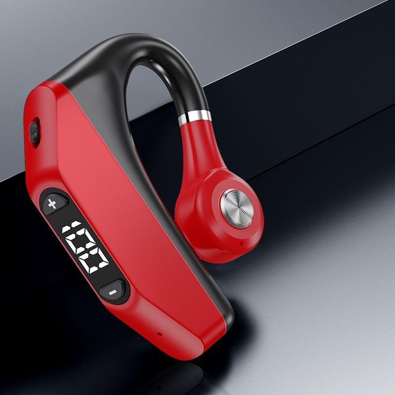 AlongChoice Bluetooth 5.3 Business Earphone LED Digital Display Headset Surround Music Large Capacity Headphone Waterproof