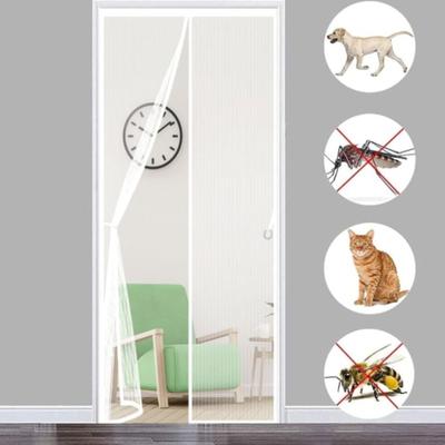 Automatic Closing Magnetic Mosquito Net Curtain - Anti-Fly Mesh Screen for Doors and Windows, Ideal for Kitchen/Living Room