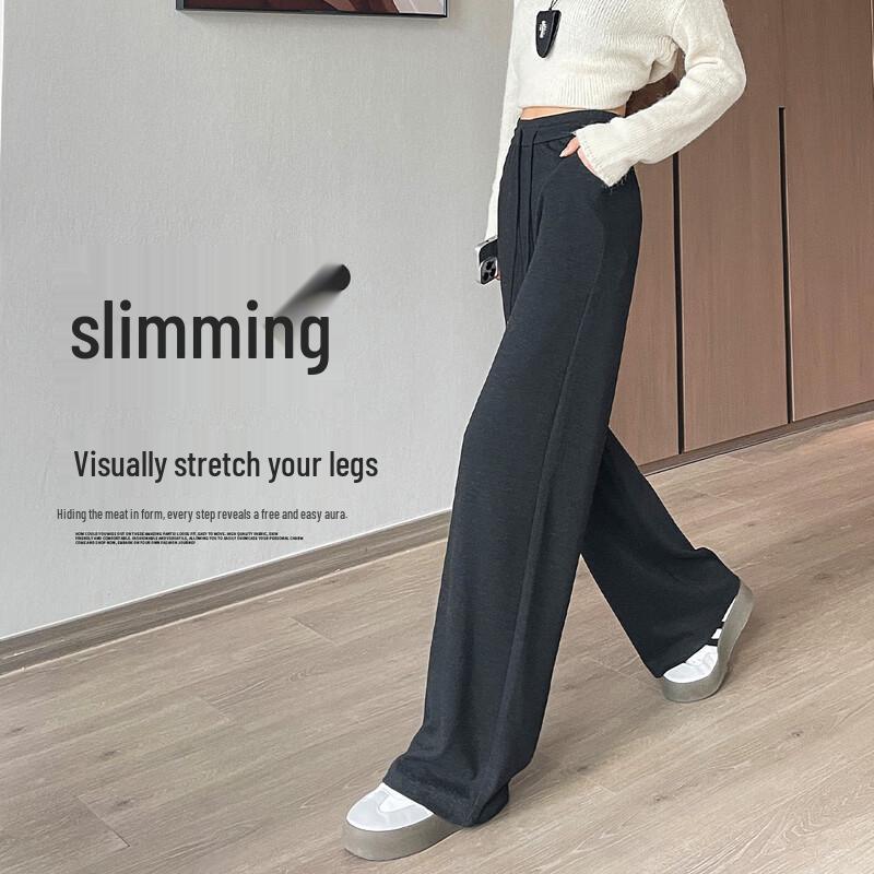 Women's High-Waisted Wide-Leg Casual Pants