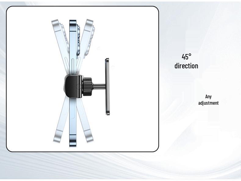 Universal Magnetic Phone Holder for Gym, Golf, Outdoor, and Cross-Border Use