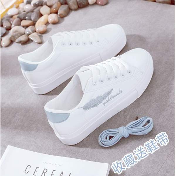 Весенние и осенние кеды шикарные корейские туфли белые туфли одиночные туфли 40