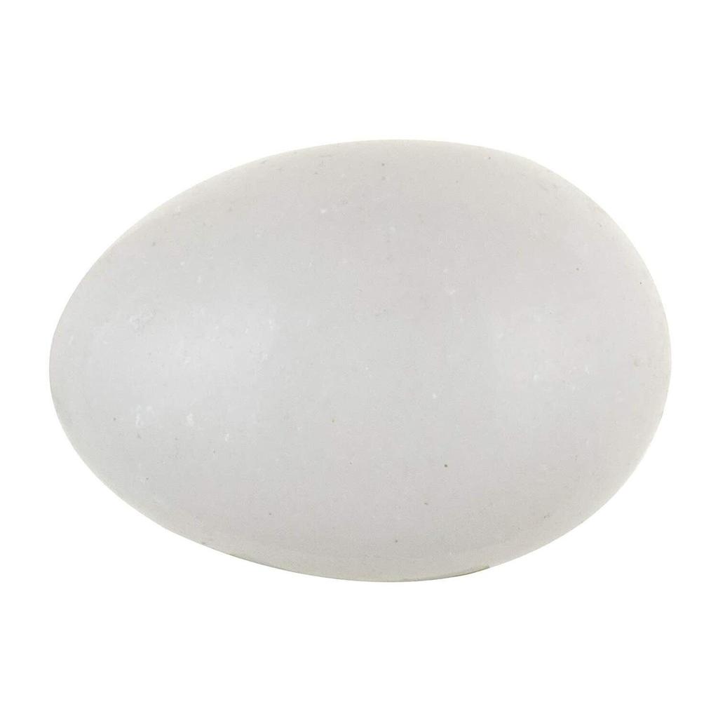 Natural White Marble Stone Shaligram Shivling Laxmi Narayan Stone, Size-3.5 Cm JL286093830040
