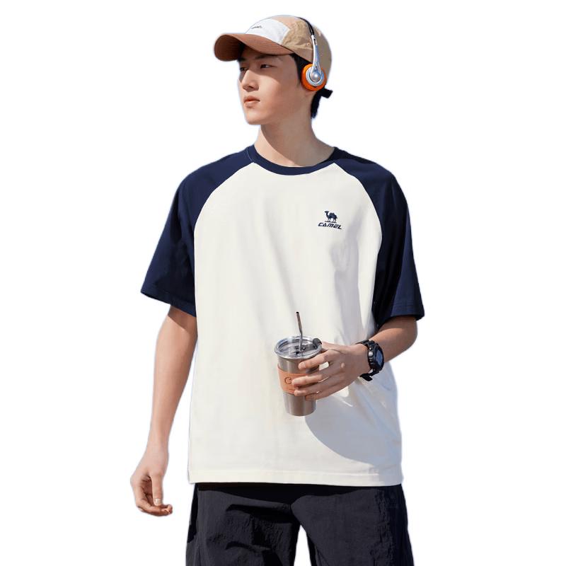 CAMEL Unisex Loose Fit Short Sleeve T-Shirt C36BAVLR084 XL