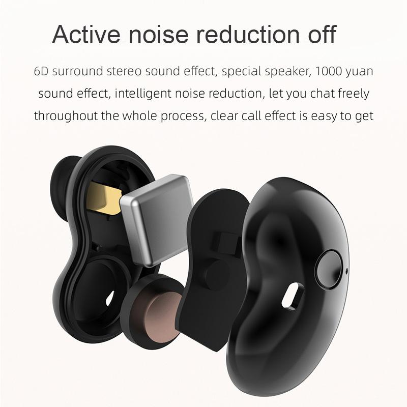 2024 Noise Cancelling CVC 8.0 Wireless Bluetooth 5.1 Earphones Touch Control Stereo Bass Headphones for Android/IOS with LED Display Charging Box