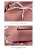 Elegant Cotton Brushed Four-Piece Bedding Set: Solid Color Skin-Friendly Bed Sheet & Duvet Cover.