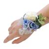 2pcs Elegant Wrist Flowers for Girls' Wedding Accessories Bridesmaids Wristbands In Classical Color Optional