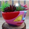 Reusable Face Shaped Succulent Pots Mold Flower Planter Silicone Mold for Face Succulent Pots Art and Craft Projects
