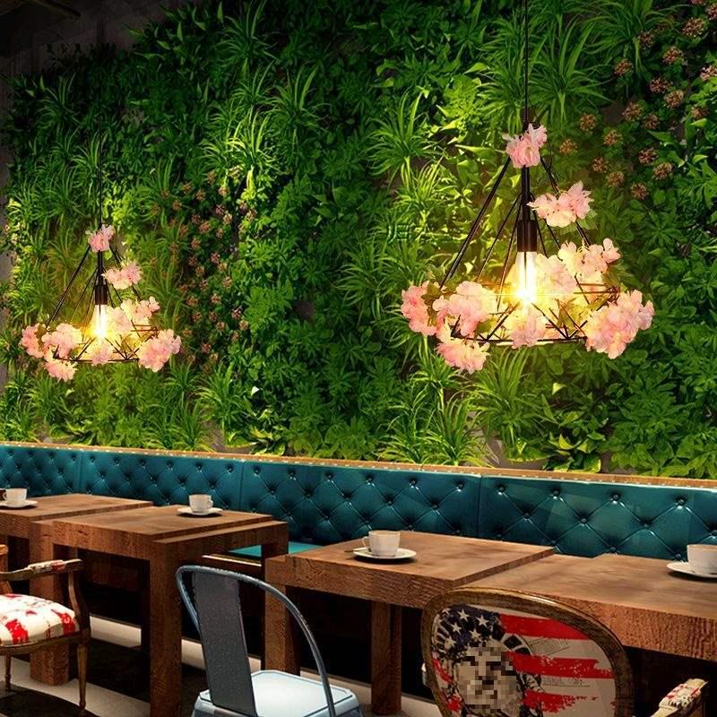 Trendy Diamond Pendant Light for Music Bars, Milk Tea Shops, and Forest-Themed Décor