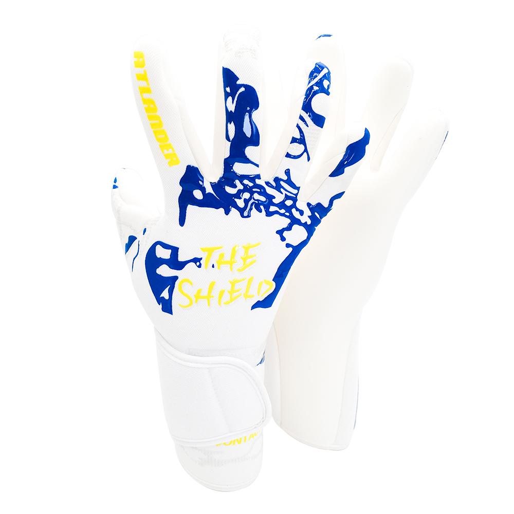 

Футбольные вратарские перчатки для взрослых и детей, латексные износостойкие спортивные перчатки, профессиональные нескользящие футбольные вратарские перчатки Size 9 белый