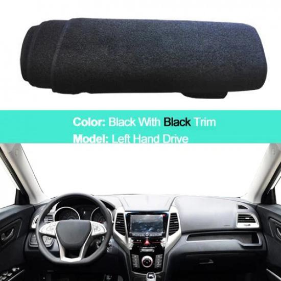 Car Dashboard Cover Carpet Cape Dash Mat For Ssangyong Tivoli 2015 -  LHD RHD 2 Layers Sun Shade DashMat Pad 2016 2017 2018