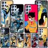 Invincible Comic Case for Samsung Galaxy S23 S21 S20 FE S24 S22 Ultra S10 S10e S9 Plus Soft Black TPU Phone Cover Bumper