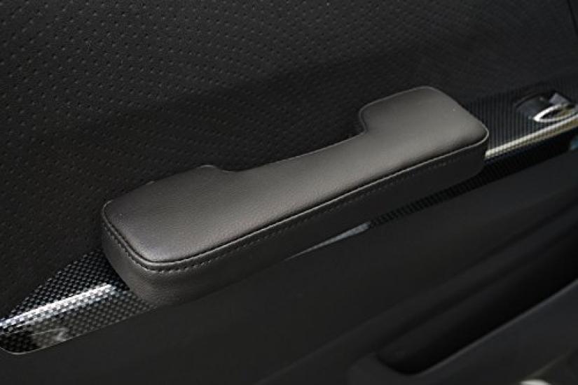 Side Door Smartphone Left and Right Set for Toyota Regius 200 Series 8th TRISTAR'S Armrests, Armrests, Compatible, (Black Stitching) Hiace, Ace, (1st,