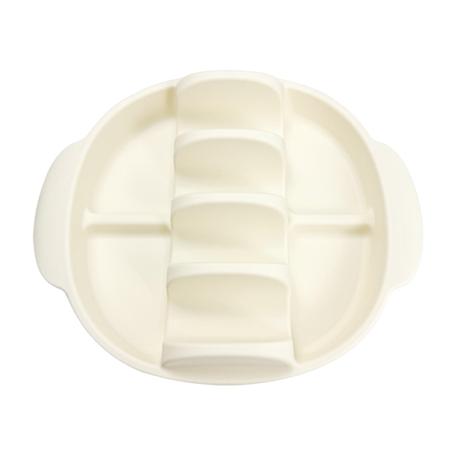 

Силиконовый держатель для тарелок тако, многоразовая стойка для тако большой вместимости с отсеком, тарелка для кукурузных лепешек One Size бежевый