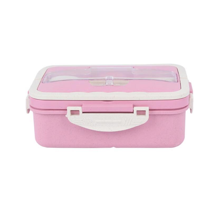 

ZISIZ Wheat Straw Divided Lunch Box
