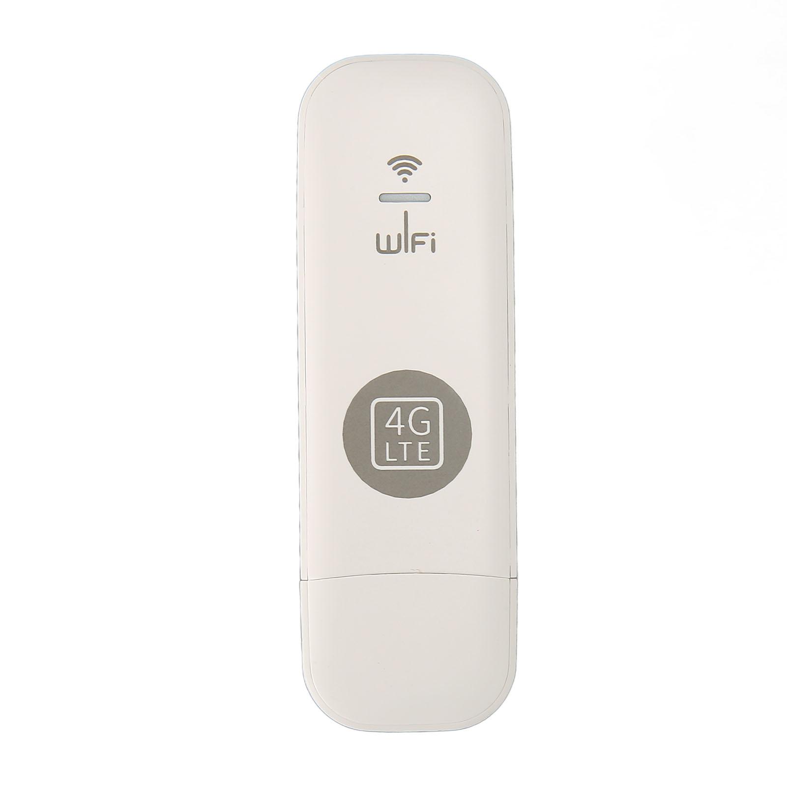 

USB WiFi Adapter Micro SIM Card Slot 150Mbps 10 Users Capacity WPA WPA2 Encryption WiFi Dongle for чорний