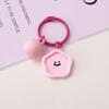 Keychain Set Candy Keyrings Chain Gitfs girls Colorful Decorative Pendant Resin Key Holder Heart Ring DIY Jewelry Accessories