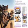 Pet No-Rinse Facial Cleansing Mousse Cat Dog Body Hair Odor Removal Clean Convenient No-Rinse Foam Mousse