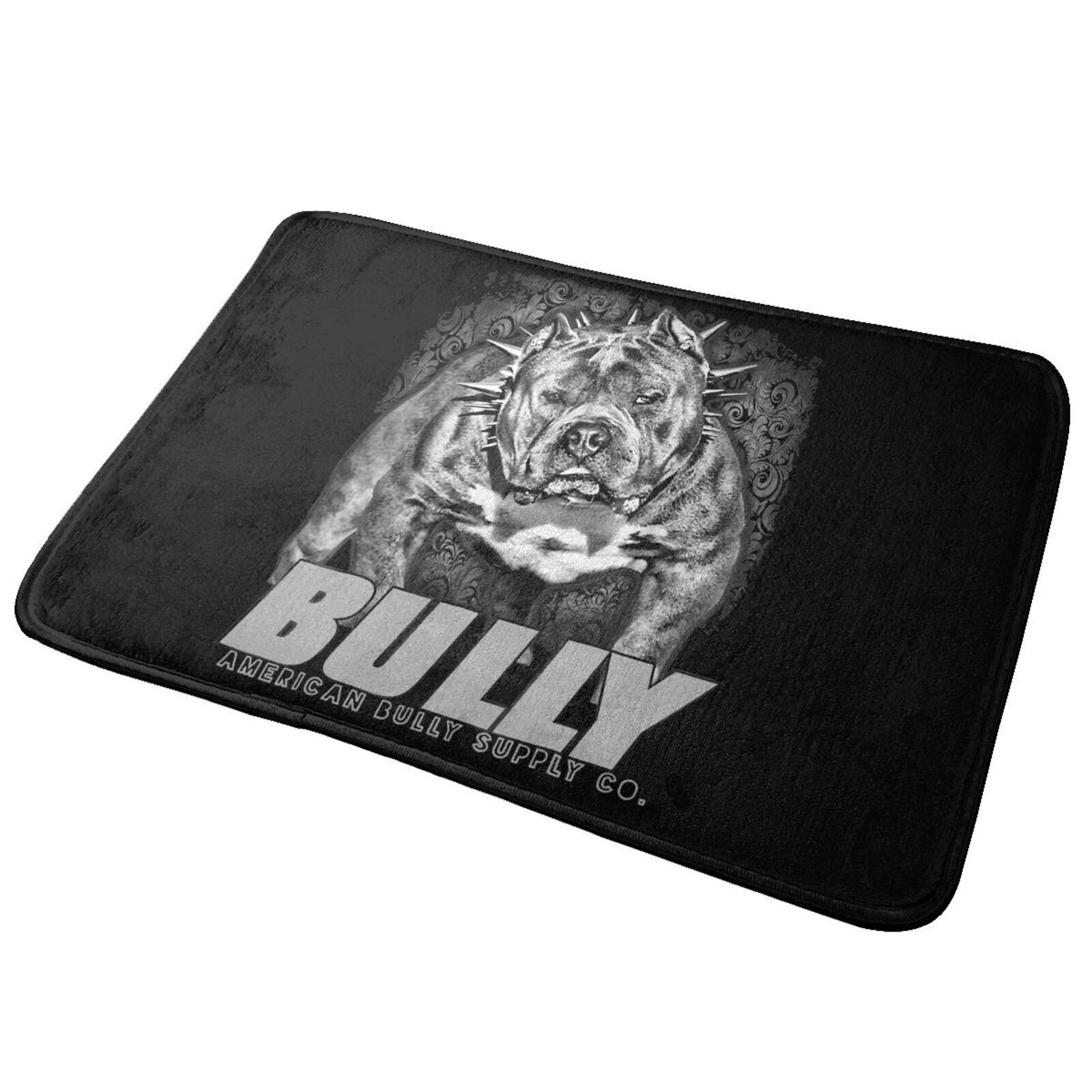 Bully American Bully Pit Bull Mat Vloerkleed Tapijt Nieuw Pluizig Antislip Deurmat Badkamervloermat 50cmx80cm