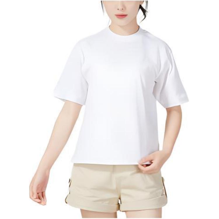 New PUMA T Shirts Women's White 676650-02