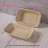 Degradable Disposable Rectangular Lunch Box with Lid