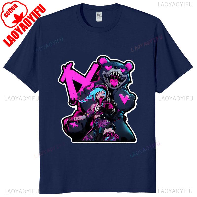 Personalized Creative Anime Style Graffiti Print Unisex T Shirt Streetwear Graffiti Art Lover Custom Design Casual Fashion Top S