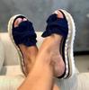 Sandals Women Heel Wedges Shoes Women's Platform Sandals Summer Slippers Sandalias Mujer Elegant Summer Shoes