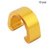 10 Pieces Bike Cable C Clips Fixing Buckles Convenient Fixator for Bikes