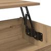 Artisan Oak Coffee Table 80 x 50.5 x 41.5 cm Particleboard