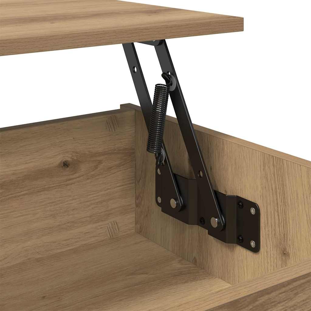 Artisan Oak Coffee Table 80 x 50.5 x 41.5 cm Particleboard