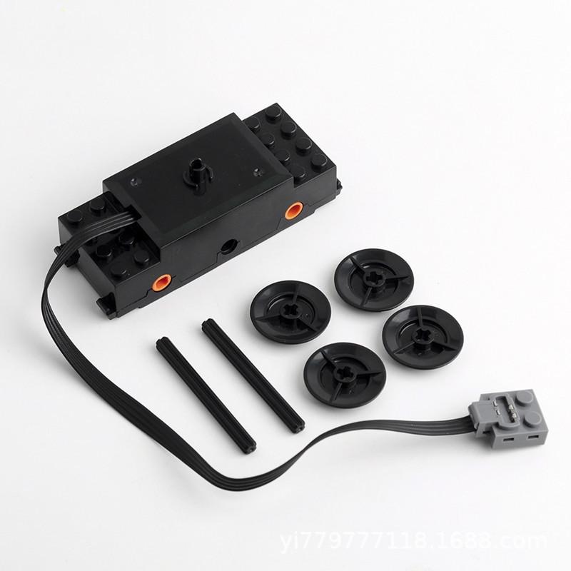 Cross-Border Train Motor Set 88802: Remote-Controlled Building Block Motor with Accessory Kit