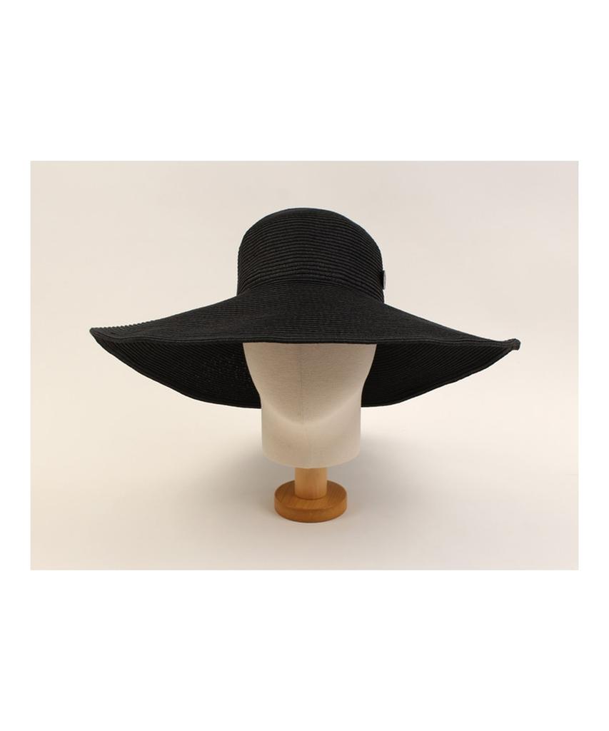 Yunibeosyeolkemiseuteuli Long Black Wire Cloche Hat Bk Summer Fedora
