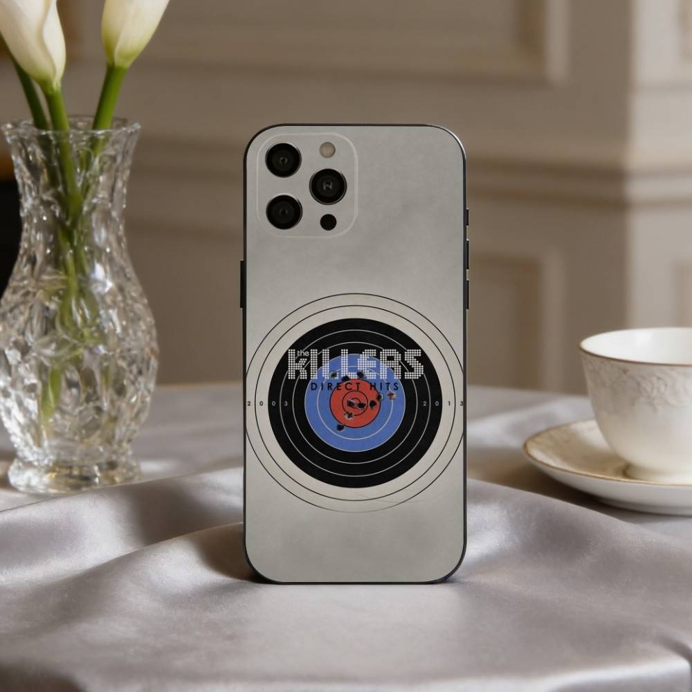 

Awesome T-The K-Killers Band Phone Case Silicone Soft For IPhone 17pro 16 15 14 13 12 11 X XR Plus Pro Max Plus iPhone16se4