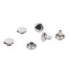 Set 500 nituri dublu față, oțel inoxidabil, vârf rotund, 8x6mm, set știfturi pentru meșteșuguri din piele, îmbrăcăminte B