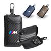 Carbon Fiber Car Wallet Key Case Zipper Wallet Holder Multifunction Accessories For BMW F20 F30 F40 F15 F25 F26 F31 F49 M3 M5 X3 ysdn68