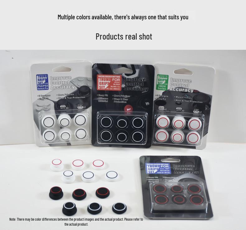 Silicone Joystick Caps for PS4/PS5/Xbox Controllers - Esports Heightening Accessories