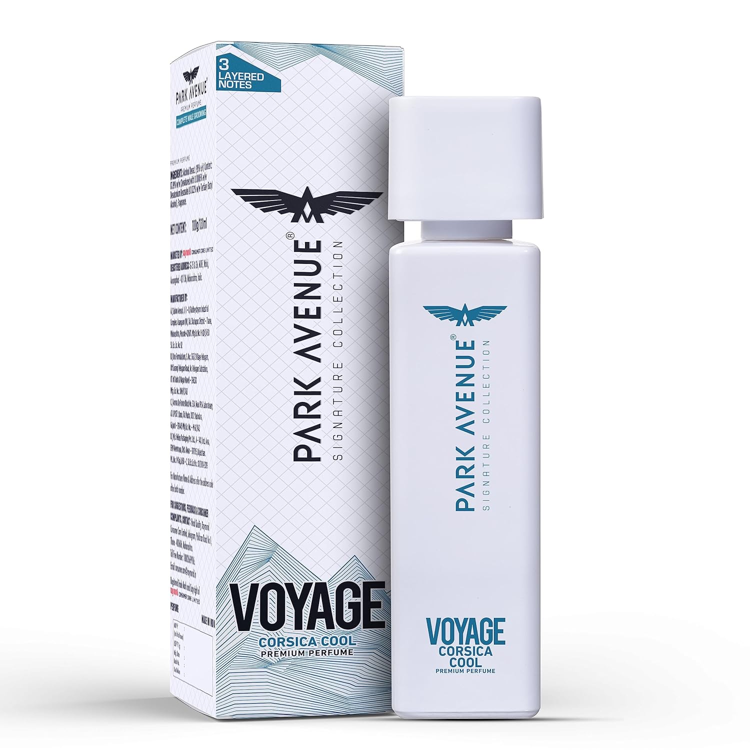 

Park Avenue Men Voyage Signature Collection Liquid Perfume Corsica Cool Fresh Long-Lasting 120Ml For Men