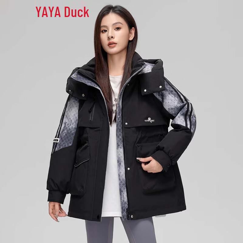 YAYA Women's Stylish Down Puffer Jacket