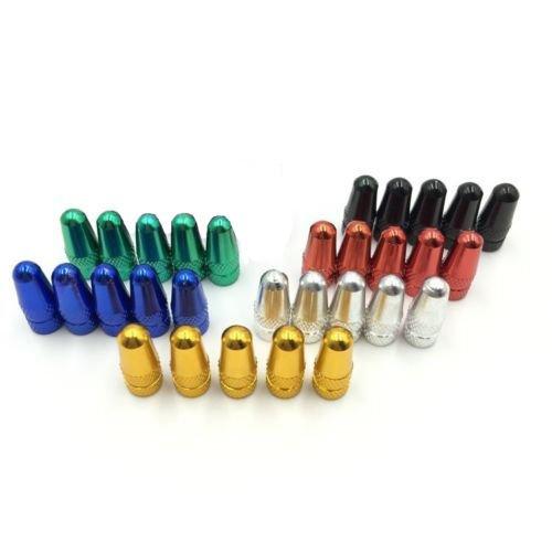 Marke Fahrrad Presta Felge Reifen Luftventilkappe Staubschutz 5 Stück Ersatzmaterial Schwarz [Kein Produkt]